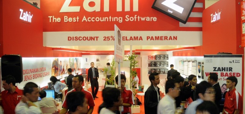 Booth Zahit di FKI 2011