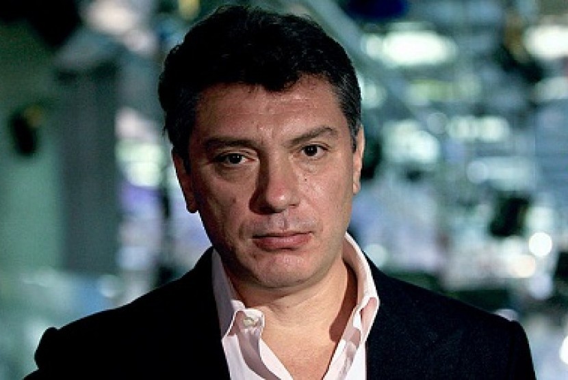 Boris Nemtsov, tokoh oposisi Rusia yang ditembak orang tidak dikenal, Jumat (27/2).