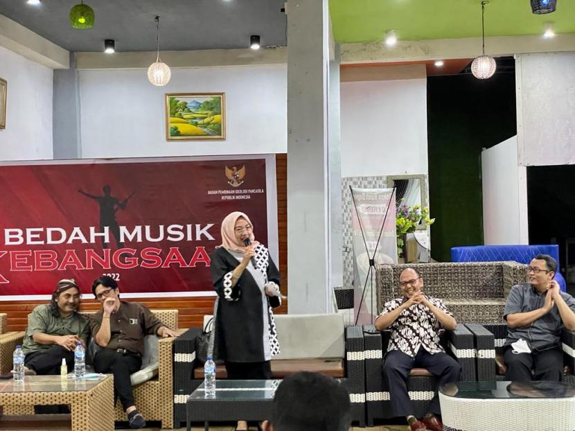 BPIP dan Pemkot Palu menggelar acara Bedah Musik Kebangsaan pada Ahad (7/8/2022).