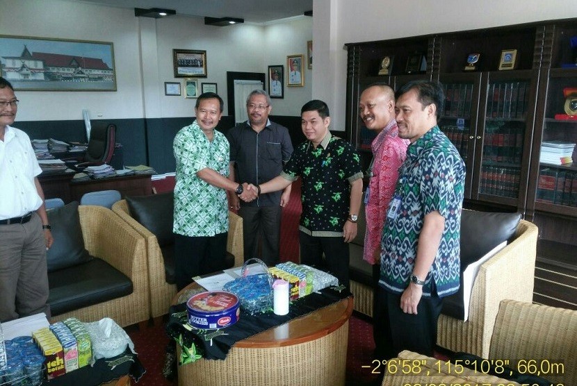 BPTP Balitbangtan Kalimantan Tengah kerja sama dengan Pemerintah Daerah Kabupaten Barito Timur dalam rangka menyusun sistem geospasial untuk pertanian Barito Timur.  