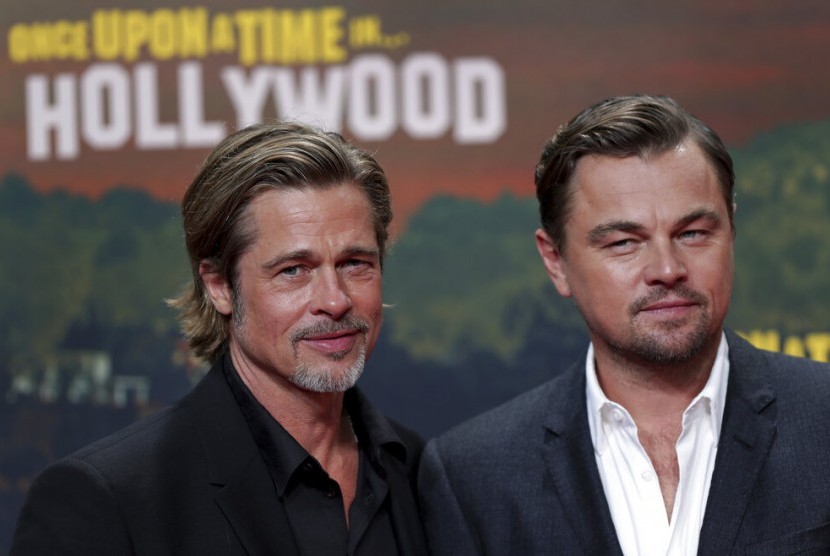 Brad Pitt dan Leonardo DiCaprio.