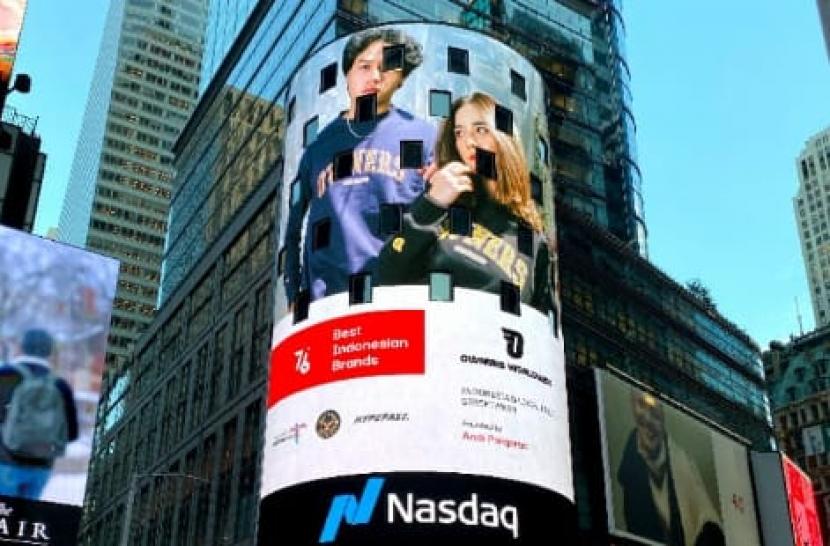Brand Owners Worldwide promosi di Time Square New York, AS.