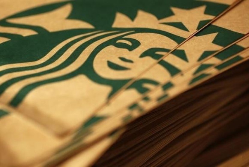 Branded packaging is seen in Starbucks' Vigo Street branch in Mayfair, central London January 11, 2013.