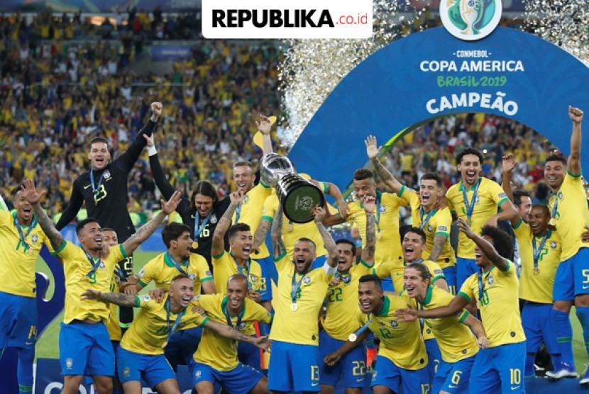 Brasil juara Copa Amercia 2019.