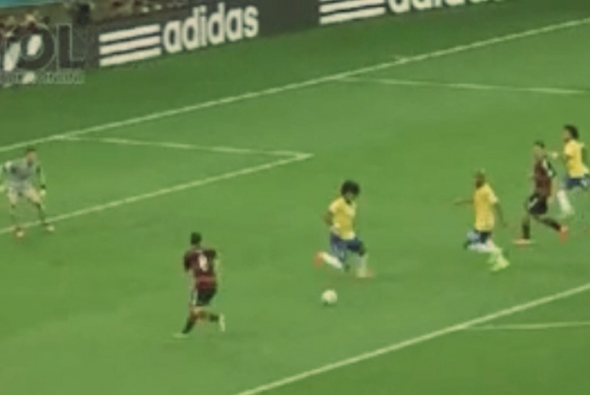 Brasil vs Jerman di Piala Dunia 2014