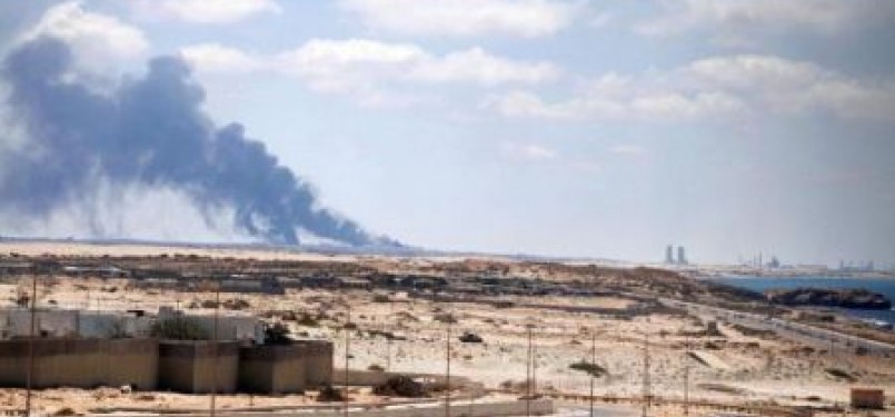 Brega kota kaya minyak di Libya