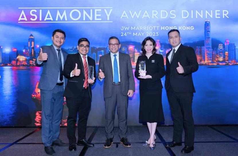 BRI berhasil meraih penghargaan dari Asiamoney Trade Finance Survey 2023 sebagai peringkat 1 market leader 2023 di Indonesia.