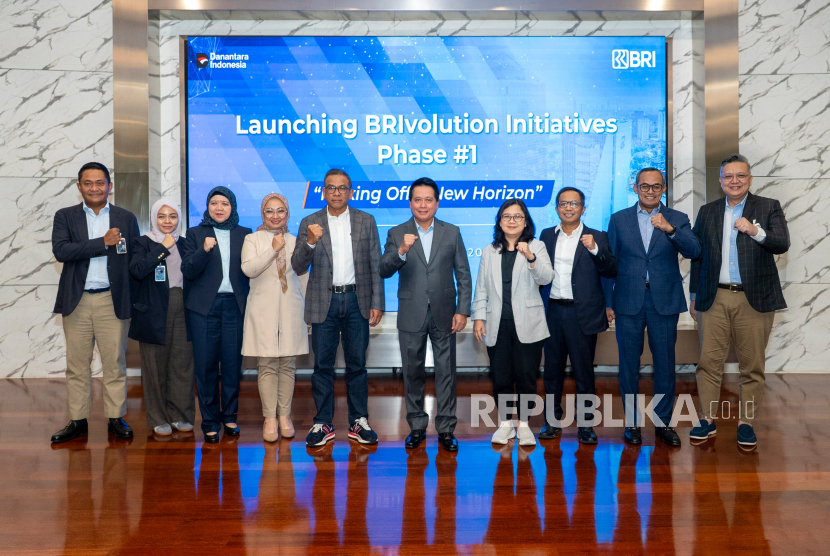 BRI meluncurkan BRIvolution Initiatives Phase 1 untuk mempercepat transformasi bisnis perseroan.  