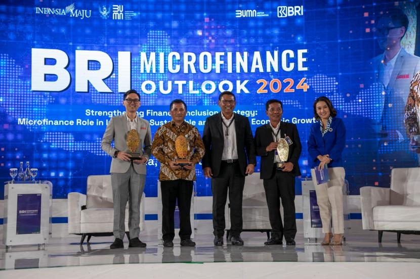 BRI Microfinance Outlook 2024 di Jakarta. 