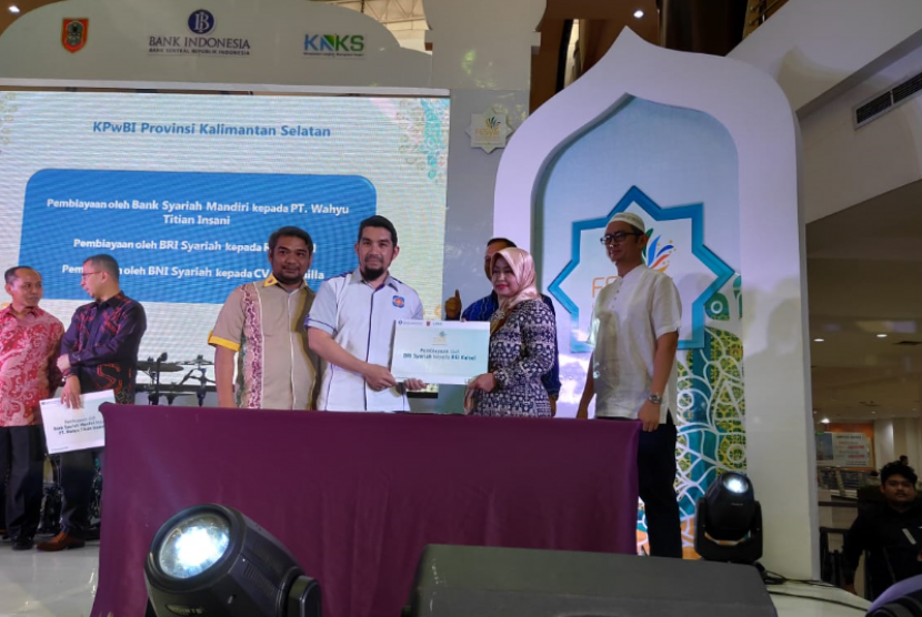 BRI Syariah memeriahkan ajang Festival Ekonomi Syariah (Fesyar) Kawasan Indonesia Timur (KTI) 2019.