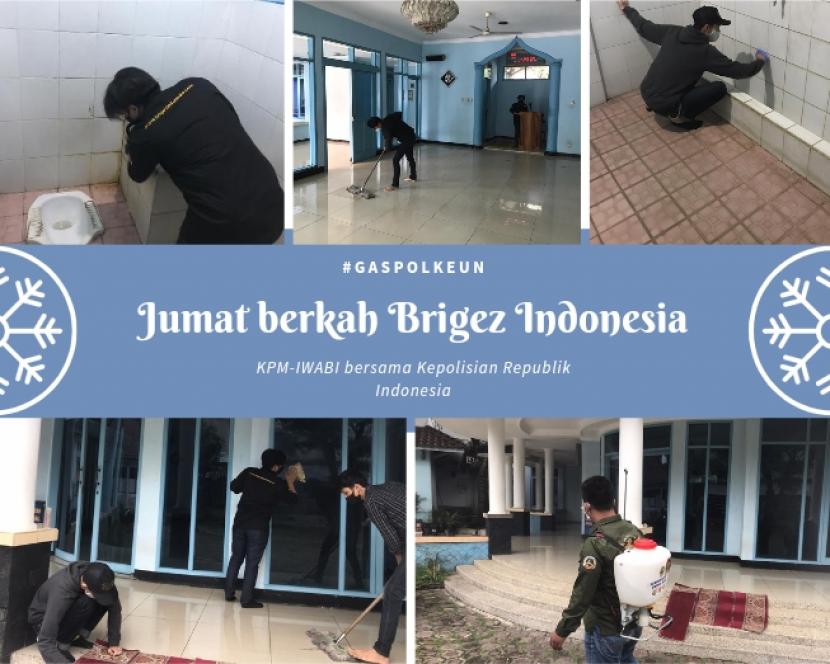 Brigez Indonesia melalui sayap organisasinya yaitu Ikatan Wanita Brigez Indonesia (IWABI) dan Konfederasi Pelajar Mahasiswa Brigez Indonesia melakukan kolaborasi dengan melakukan kegiatan sosial.