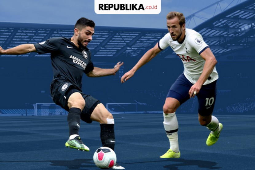 Brighton Vs Tottenham, Kemenangan Pertama | Republika Online