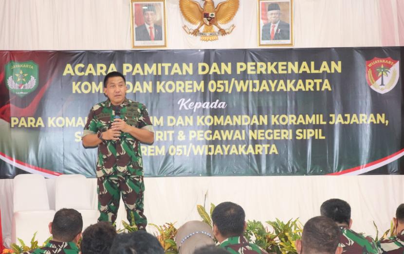 Brigjen R Sidharta Wisnu Graha resmi menjabat Kepala Staf Kodam (Kasdam) XVII/Cenderawasih.
