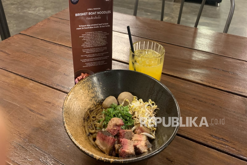 Lyma Hadirkan Menu Thai Boat Noodle Kolab dengan Nakhon