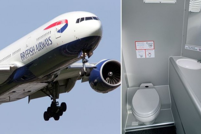 British Airways kembali karena toilet bau