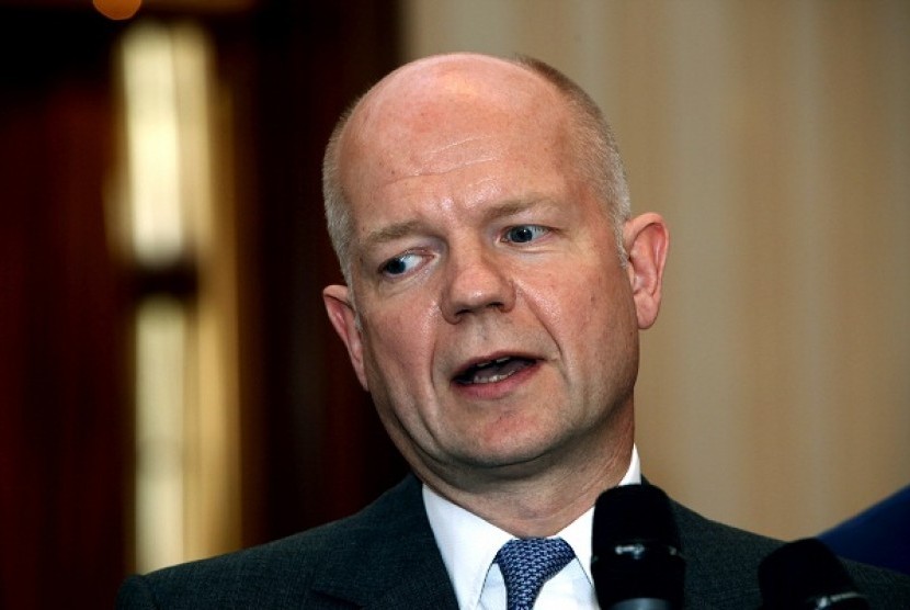 British Foreign Minister William Hague (file photo)