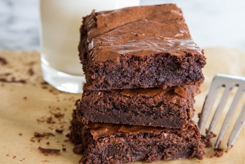 Brownies. Pakar diet asal Inggris, MIchael Mosley, menyebut brownies cokelat bisa lebih menyehatkan ketika bahan-bahannya disesuaikan. 