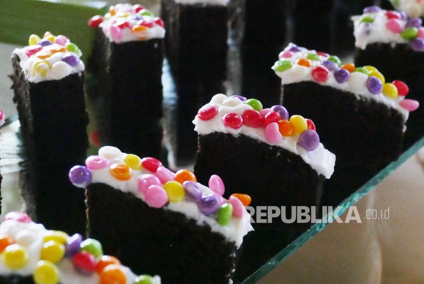 Brownies kukus kerap menjadi oleh-oleh khas Kota Bandung.