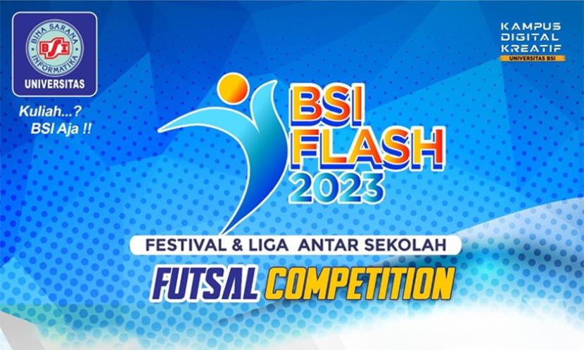BSI Flash 2023 Futsal Competitiona akan segera digelar di Cikarang, Bekasi.