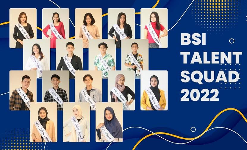 BSI Talent Squad (BTS) sebagai ajang pencarian bakat model Universitas BSI (Bina Sarana Informatika) kembali dilaksanakan.