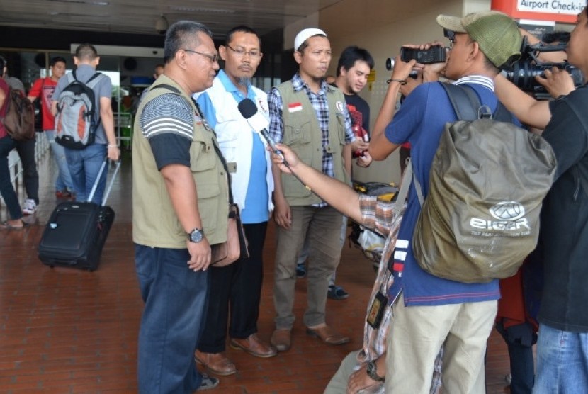 bsmi berangkatan relawan ke nepal melalui bandara soekarno-hatta
