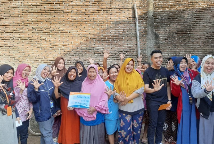 BTPN Syariah mengunjungi nasabah prasejahtera di Kabupaten Gowa, Sulawesi Selatan, Rabu (11/12).