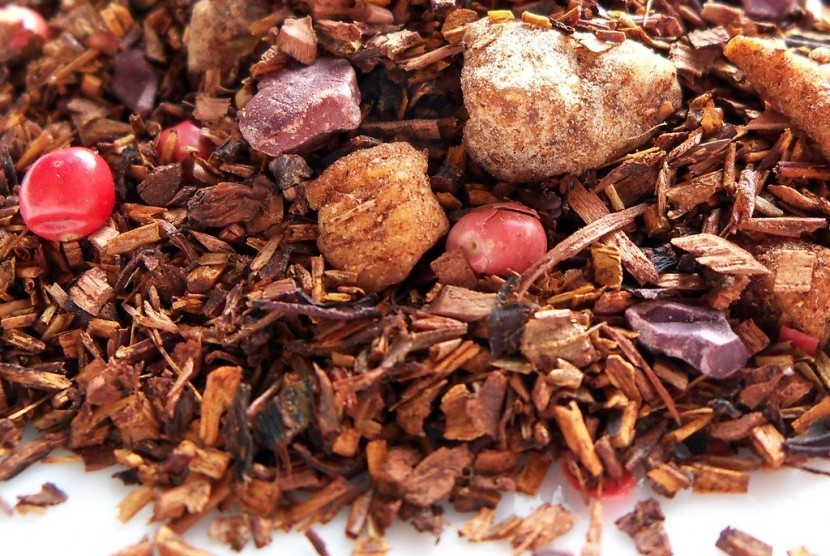 Bubuk teh rooibos (Ilustrasi)