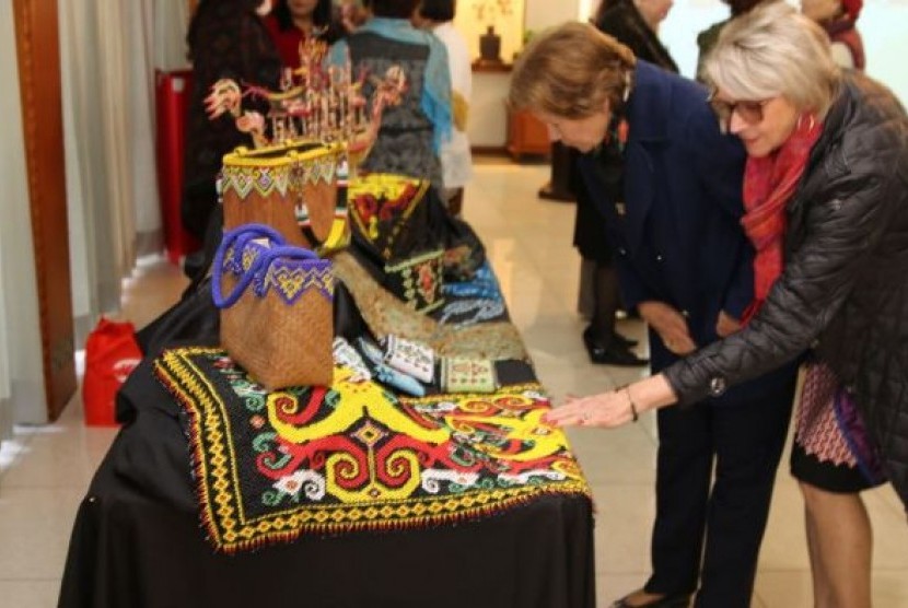 Budaya Kalimantan di acara Indonesian Cultural Circle (ICC), Canberra.