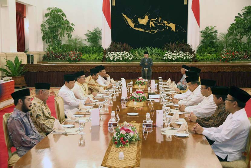Buka Puasa Bersama Presiden Jokowi dan Pimpinan  Lembaga  