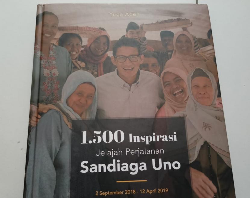 Buku 1.500 Inspirasi Jelajah Perjalanan Sandiaga Uno karya Yuga Aden.