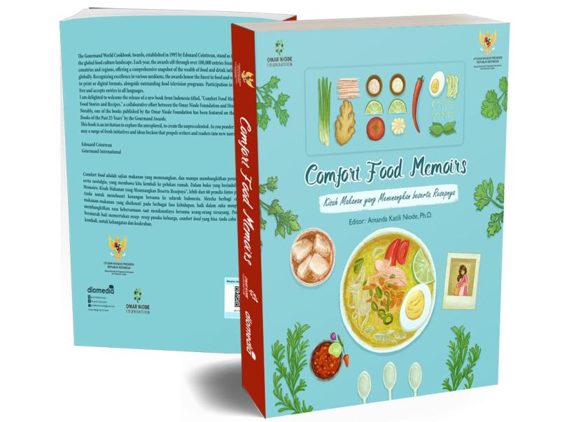 Buku Comfort Food Memoirs memuat sejumlah menu tradisional khas Nusantara 