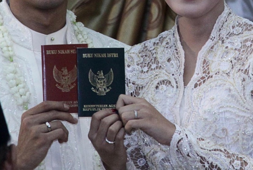 KUA Yogyakarta perketat prosedur pernikahan selama wabah Corona. Ilustrasi nikah.