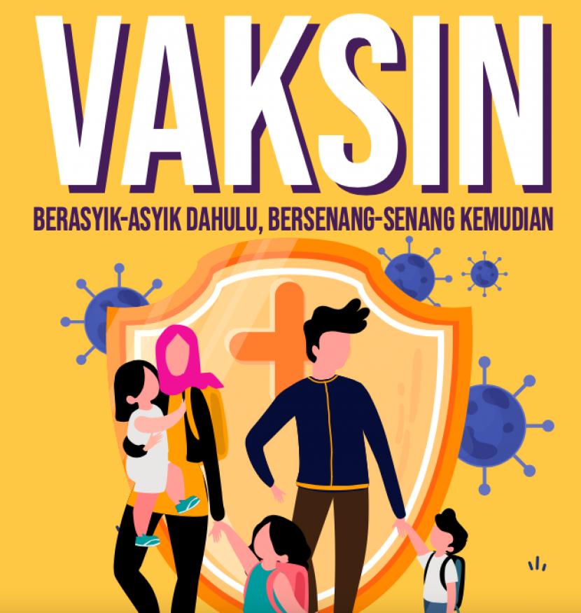 buku vaksin: Berasyik-asyik Dahulu, Bersenang-senang Kemudian