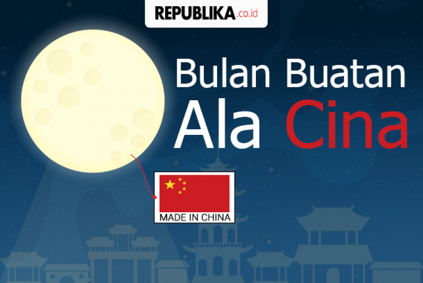 bulan buatan cina 