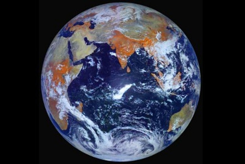 Bumi dari satelit Rusia