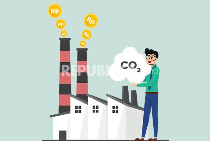 Perdagangan karbon dan transisi energi. (ilustrasi)