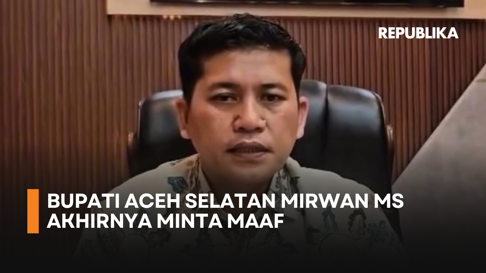 Minta Maaf Umrah Saat Bencana, Bupati Aceh Selatan: Kami Berjanji akan Terus Bekerja