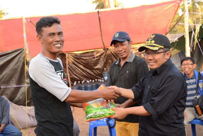 Bupati Lombok Utara Najmul Ahyar meninjau Gili Trawangan dan Gili Meno pada Rabu (15/8) kemarin.