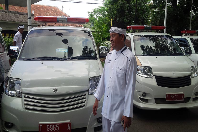 Bupati Purwakarta Dedi Mulyadi, luncurkan program ambulans online. (Ilustrasi)