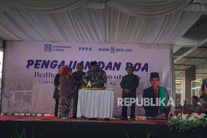 Ribuan Pedagang Kembali Tempati Pasar Godean yang Rampung Direvitalisasi