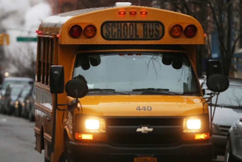 Bus sekolah (Ilustrasi)