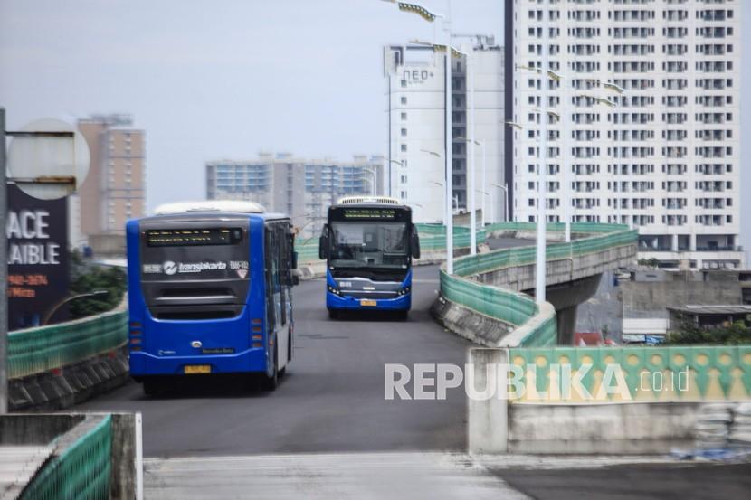 Anggota DPRD DKI meminta pengemudi Transjakarta dikontrol akibat maraknya kecelakaan yang terjadi (ilustrasi).