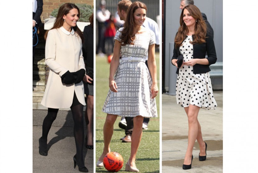 Busana hamil Kate Middleton