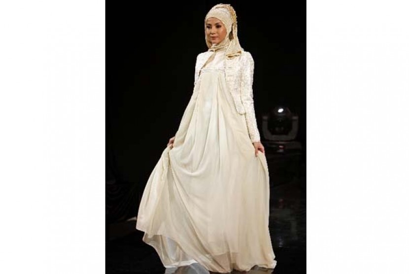 Busana pengantin Muslimah terinspirasi dari model hijabers/ilustrasi