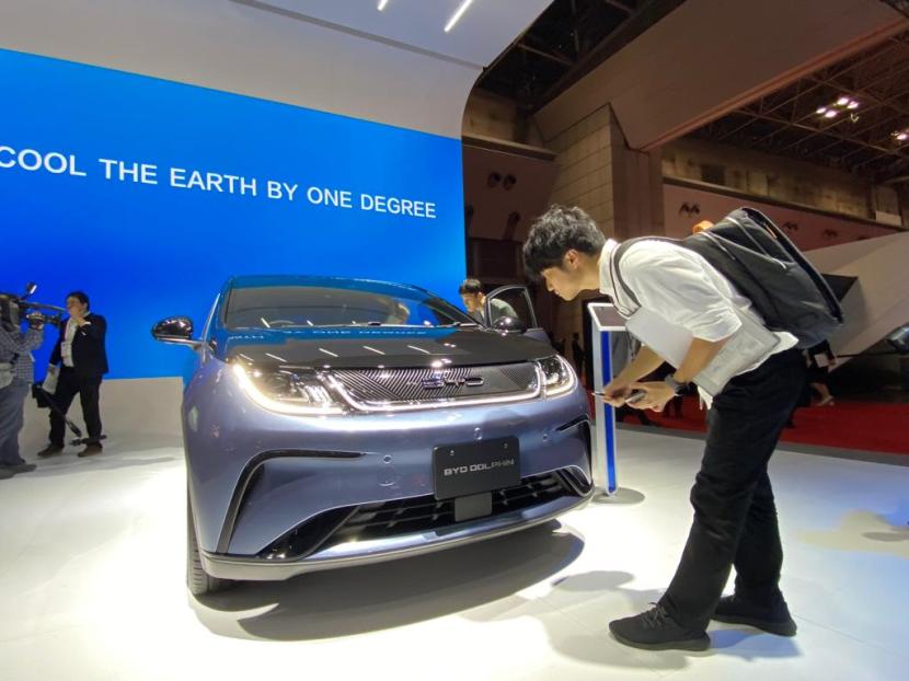 BYD Dolphin produksi raksasa produsen mobil listrik China, BYD, menjadi salah satu kandidat Mobil Terbaik Eropa 2024.