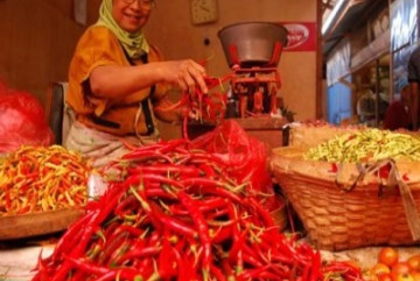 Cabai merah dan rawit di pasaran