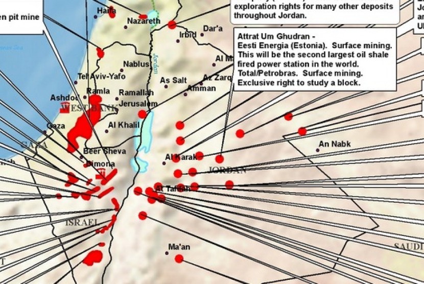 Cadangan Minyak di Palestina