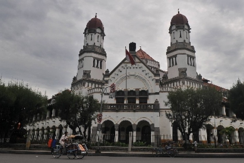 Cagar budaya Lawang Sewu di Semarang yang dikelola PT KAI.