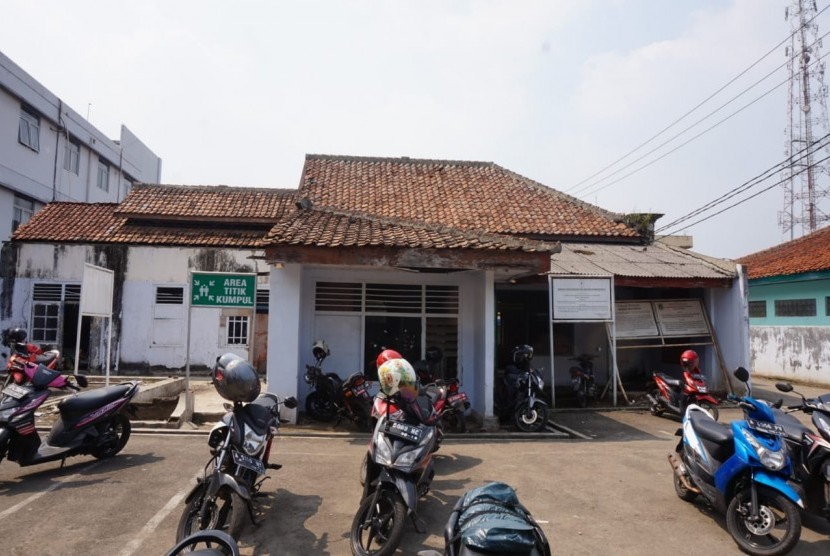 Cagar Budaya Rumah Multatuli yang kondisinya mengenaskan di dalam area RSU Dr Adjidarmo, Lebak, Banten.