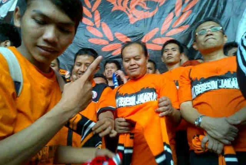 Cagub-Cawagub Hidayat-Didik di GBK